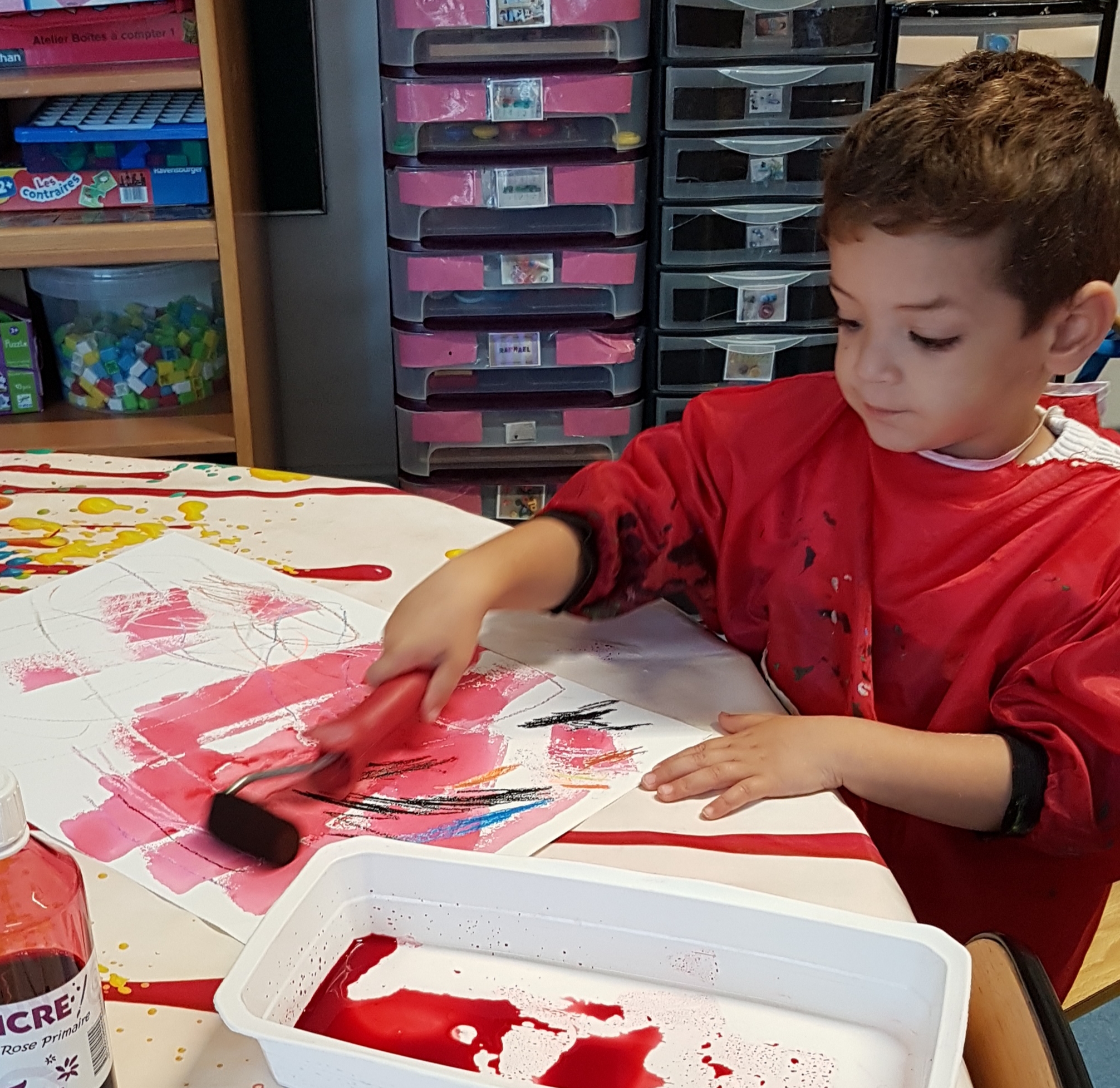 peinture à l,